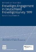 Freiwilliges Engagement in Deutschland. Freiwilligensurvey 1999