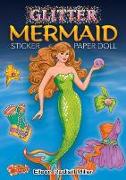 Glitter Mermaid Sticker Paper Doll