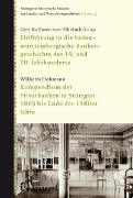 Einfrührung in die baden-württembergische Bankengeschichte des 19. und 20. Jahrhunderts