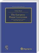 The European Patent Convention and Proceedings before the European Patent Office (EPC 2000)