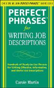 Perfect Phrases for Writing Job Descriptions: Hundreds of Ready-To-Use Phrases for Writing Effective, Informative, and Useful Job Descriptions