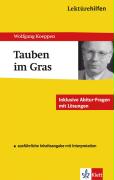 Lektürehilfen Wolfgang Koeppen "Tauben im Gras"