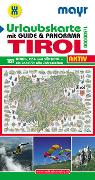 Urlaubsführer Tirol mit Straßenkarte 1:300000 und Panorama