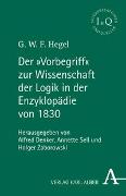 Hegels Vorbegriff zur Enzyklopädie der philosophischen Wissenschaften