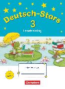 Deutsch-Stars, Allgemeine Ausgabe, 3. Schuljahr, Lesetraining, Übungsheft, Mit Lösungen