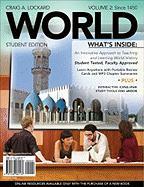 World, Volume 2 (with Review Cards and Coursemate, 1 Term (6 Months), Wadsworth World History Resource Center 2-Semester Printed Access Card) ¬With Ac