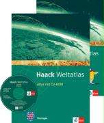 Haack Weltatlas für die Sekundarstufe I. Mit 1 CD-ROM und einem Arbeitsheft "Kartenlesen". Ausgabe für Thüringen