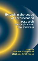 Extending the Scope of Corpus-Based Research: New Applications, New Challenges