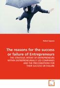 The reasons for the success or failure of Entrepreneurs