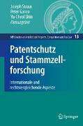 Patentschutz und Stammzellforschung