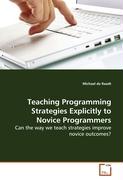 Teaching Programming Strategies Explicitly to NoviceProgrammers