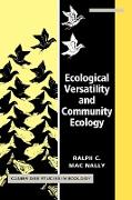 Ecological Versatility and Community Ecology