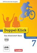 Doppel-Klick, Das Sprach- und Lesebuch, Differenzierende Ausgabe Nordrhein-Westfalen, 7. Schuljahr, Das Arbeitsheft Basis mit CD-ROM, Mit Lösungen
