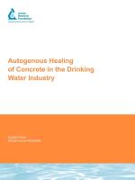 Autogenous Healing of Concrete in the Drinking Water Industry