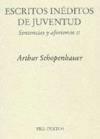Escritos inéditos de juventud (1808-1818) : sentencias y aforismos II