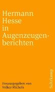 Hermann Hesse in Augenzeugenberichten