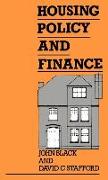 Housing Policy and Finance