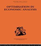 Optimisation in Economic Analysis