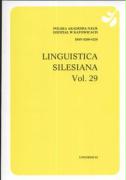 Linguistica Silesiana vol 29
