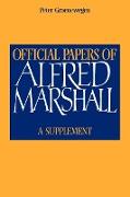Official Papers of Alfred Marshall