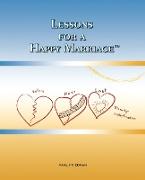 Lessons for a Happy Marriage