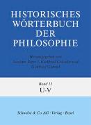 Historisches Wörterbuch der Philosophie (HWPH). Band 11, U-V