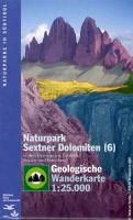 Tabacco Wandern 1 : 25 000 Naturpark Sextner Dolomiten 6. Geologische Wanderkarte