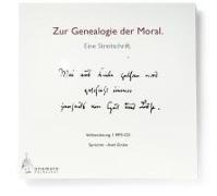 Zur Genealogie der Moral. Eine Streitschrift