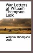 War Letters of William Thompson Lusk
