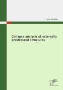 Collapse analysis of externally prestressed structures