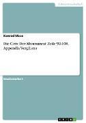 Die Ciris: Der Musenanruf Zeile 92-100, Appendix Vergiliana