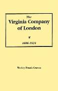 Virginia Company of London, 1606-1624