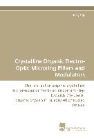 Crystalline Organic Electro-Optic Microring Filters and Modulators