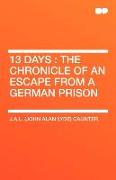 13 Days: The Chronicle of an Escape from a German Prison