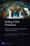 Ending F22a Production