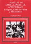 Manual de dificultades de aprendizaje : lenguaje, lecto-escritura, matemáticas