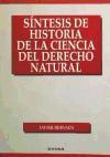 Síntesis de historia de la ciencia del derecho natural