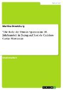 "Die Rolle der Frau in Spanien im 18. Jahrhundert in Bezug auf José de Cadalsos Cartas Marruecas