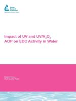 Impact of UV and UV/H2o2 Aop on Edc Activity in Water