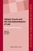 Highest Courts and the Internationalisation of Law