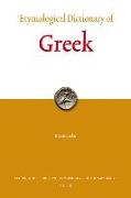 Etymological Dictionary of Greek (2 Vols.)