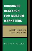 Consumer Research for Museum Marketers