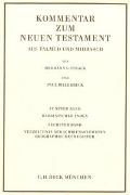 Kommentar zum Neuen Testament aus Talmud und Midrasch Bd. 5/6: Rabbinischer Index, Verzeichnis der Schriftgelehrten, geographisches Register