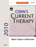 Conn's Current Therapy 2010