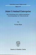 Joint Criminal Enterprise