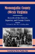 Monongalia County, (West) Virginia, Records of the District, Superior and County Courts, Volume 8