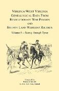 Virginia and West Virginia Genealogical Data from Revolutionary War Pension and Bounty Land Warrant Records, Volume 5 Sacrey-Tyree