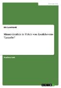 Minne-Idealität in Ulrich von Zatzikhovens "Lanzelet"