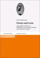 Praxis und Lexis