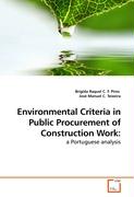 Environmental Criteria in Public Procurement of Construction Work
